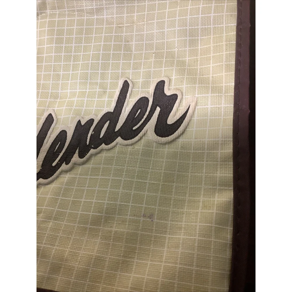 Vintage Kitchen Dora May Quilted Blender Cover Brown Tan 16 X 8 X 8 1/2
